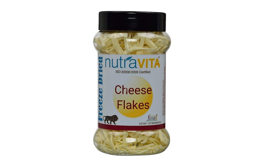 Nutravita Cheese Flakes    Plastic Jar  70 grams
